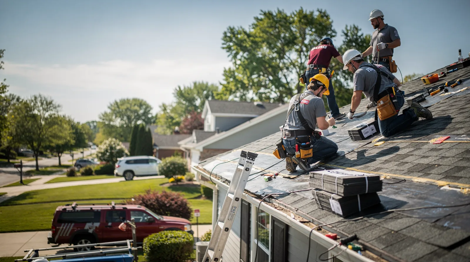 Roof Repair in Bathgate, ND around you